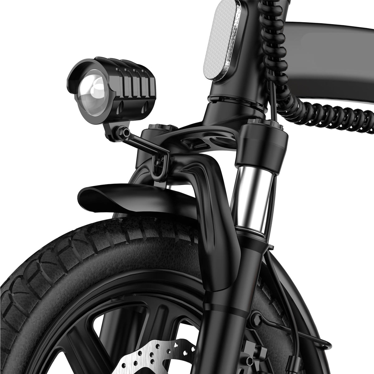URLIFE F1L 14"Folding Electric Bike 500W Peak Motor 48V 7.5Ah Battery (US edition)