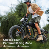 URLIFE T2 20" Off Road Electric Bike 250W Motor 48V 15.6Ah Battery (UK&EU Version)