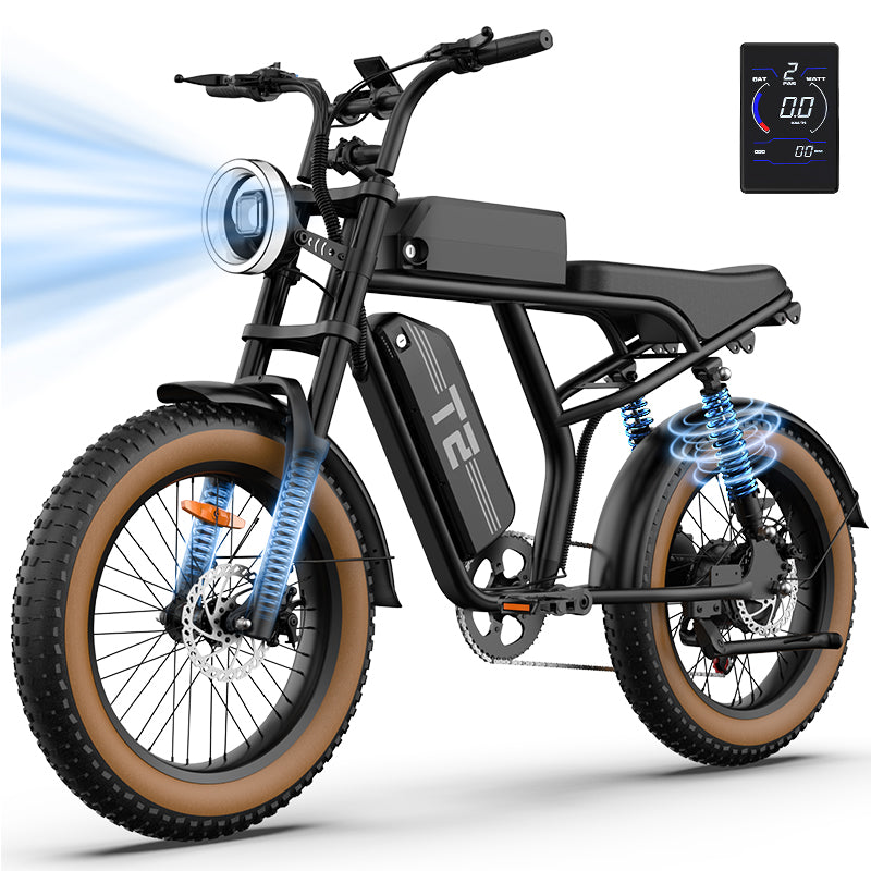 URLIFE T2 20" Off Road Electric Bike 250W Motor 48V 15.6Ah Battery (UK&EU Version)