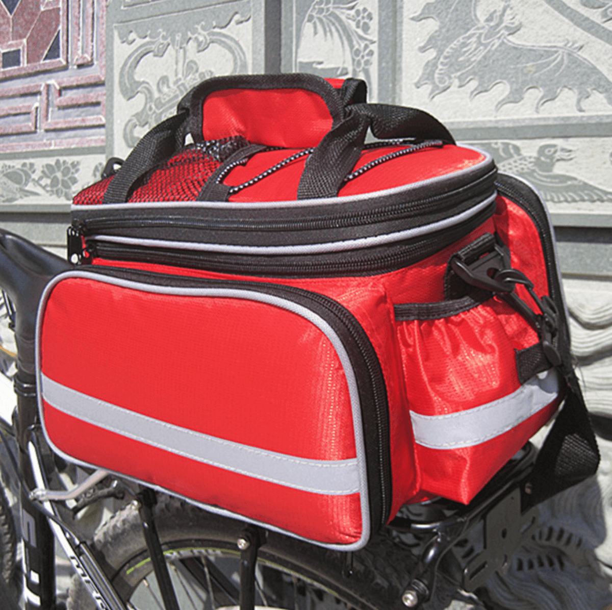 GLEERIDE Big Hanging Tail Rear Seat Bag Spare Electric Bike Water Bags