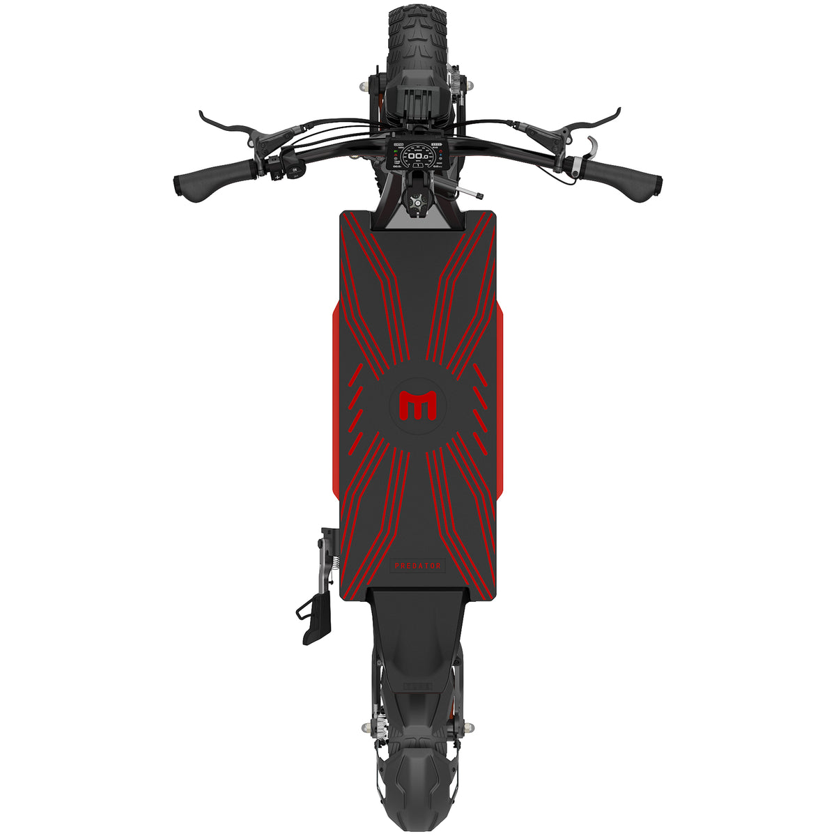 YUME Predator 13" All-Terrain Electric Scooter 4000W*2 Dual Motors 72V 50Ah Battery