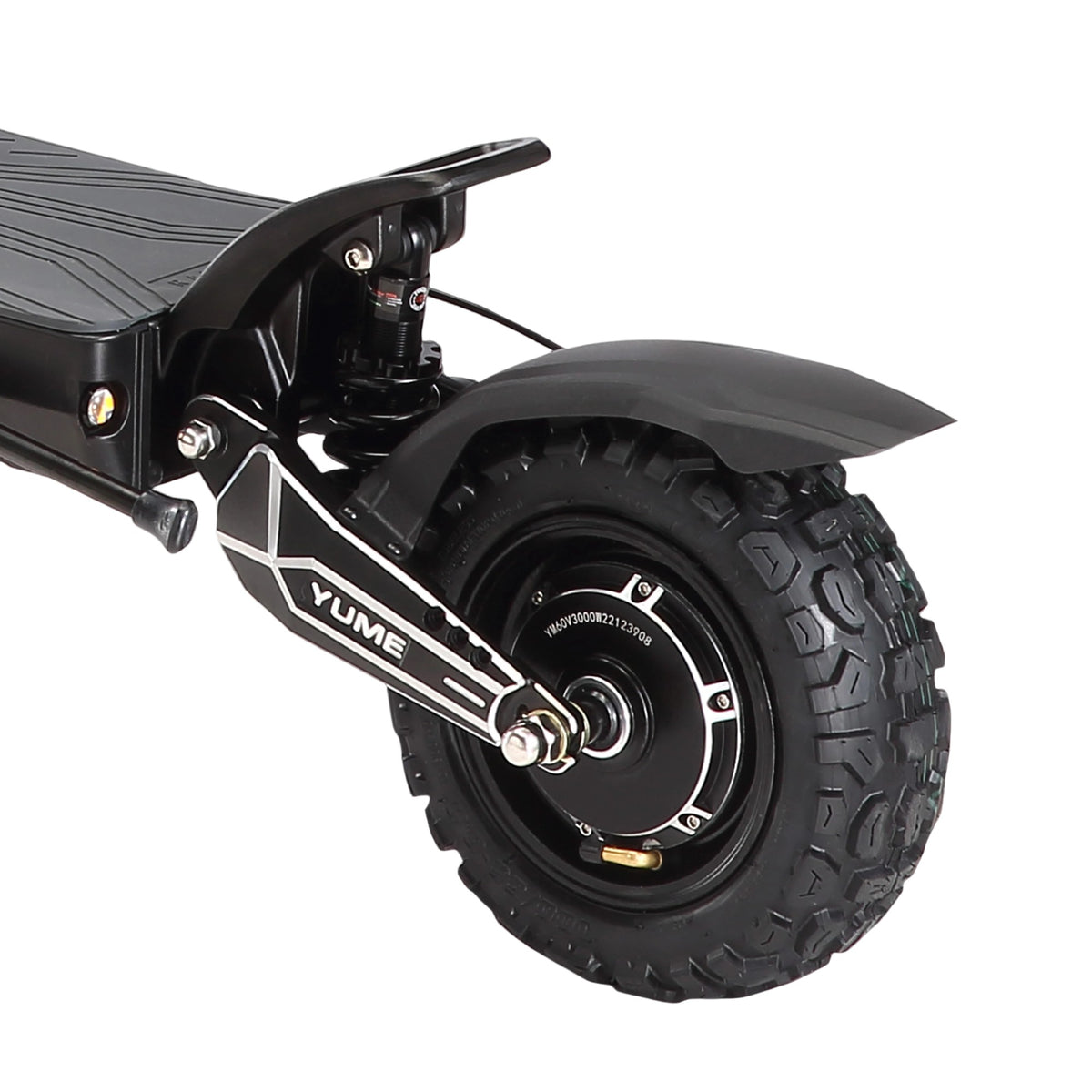 YUME Raptor 11" All-Terrain Electric Scooter 3000W*2 Dual Motors 60V 27Ah/30Ah Battery