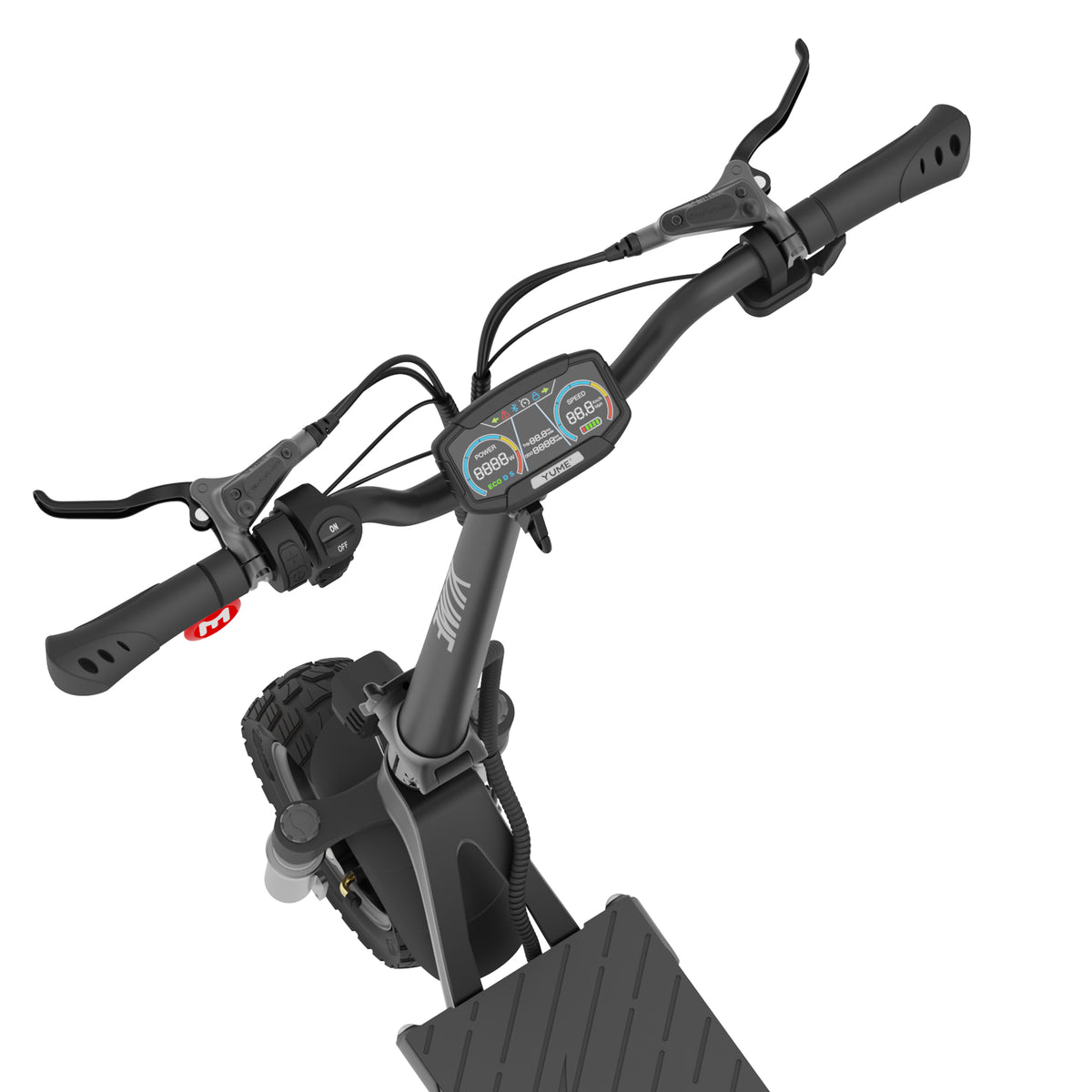YUME Swift 10" Off Road Electric Scooter 1200W Motor 48V 22.5Ah Battery