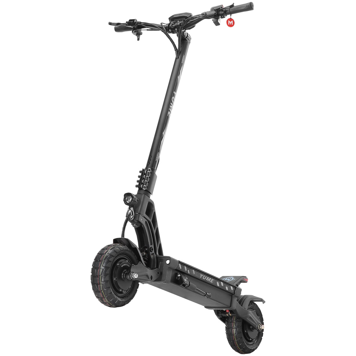 YUME Hawk 10" All-Terrain Electric Scooter 1200W*2 Dual Motors 60V 22.5Ah Battery
