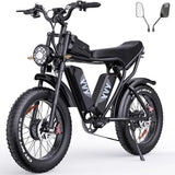 YVY C20Max 20" Fat Tires Electric Bikes 2*1000W Motor 52V 20Ah Dual Battery
