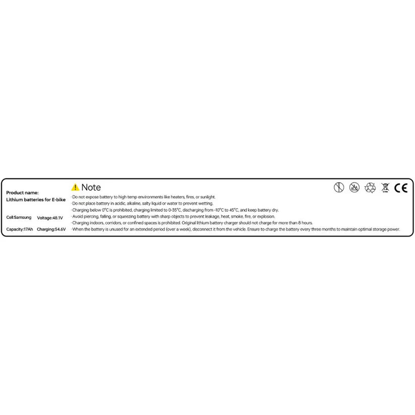 PVY Z20 PLUS Samsung Li-ion Battery