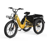 ASOMTOM WHALE 3.0 24" High-Capacity Durable Electric Trike 500W Motor 48V 20Ah Battery