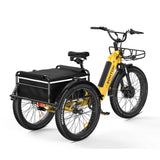 ASOMTOM WHALE 3.0 24" High-Capacity Durable Electric Trike 500W Motor 48V 20Ah Battery