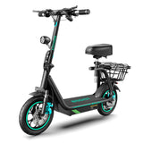 BOGIST M5 Pro 12" Seated E-Scooter 500W Motor 48V 13Ah Battery