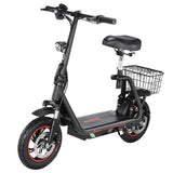 BOGIST M5 Pro-S 12" Seated E-Scooter 500W Motor 48V 13Ah Battery With Seat