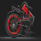 LANKELEISI X2000 MAX 20" Foldable Electric Bike 2000W Dual Motor 48V 20Ah Battery
