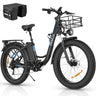 RIDSTAR MN26 26" Fat Tires Electric City Bike 1500W Motor 48V 20Ah Battery