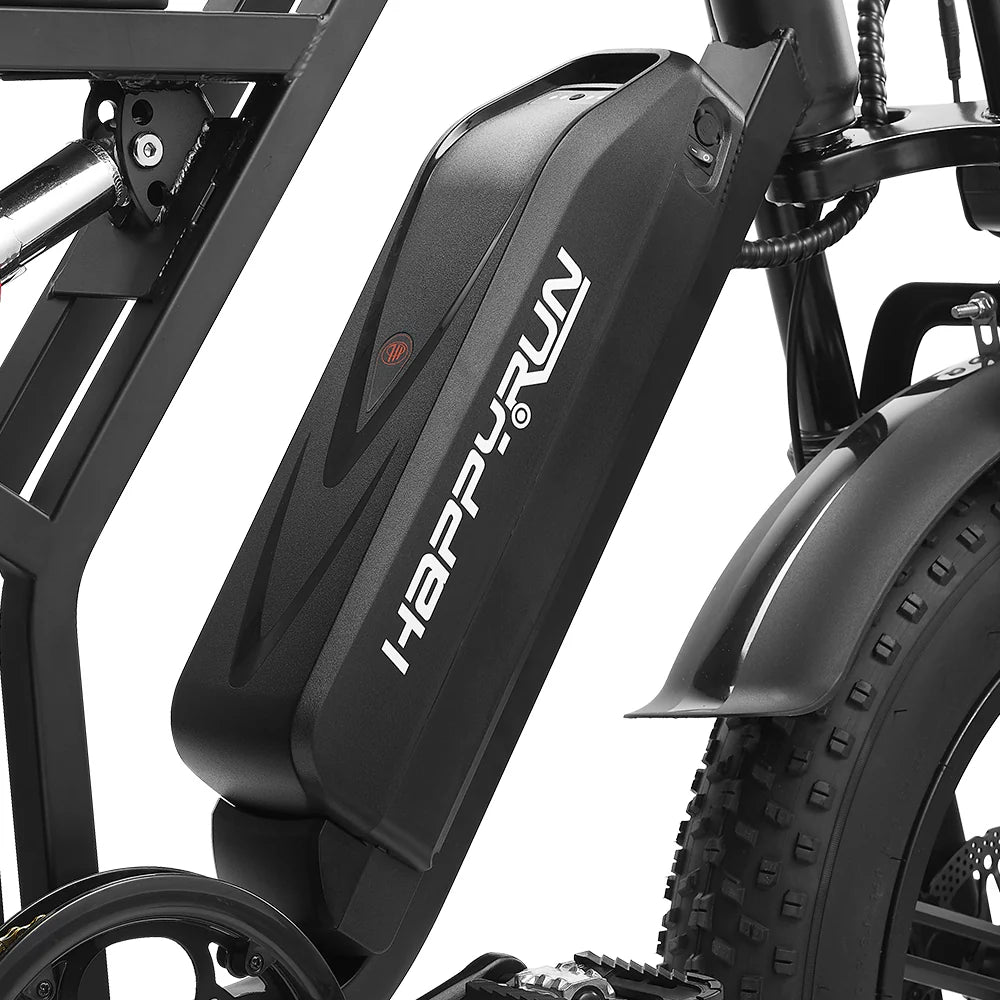HAPPYRUN Tank G60C 20" Off Road Electric Bike 750W 48V 18Ah Battery