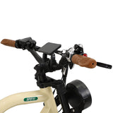 ONESPORT W66 20" Retro Electric Bike 500W Motor 48V 13.5Ah Battery