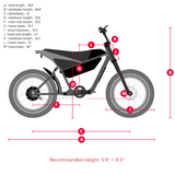 HIMIWAY C5 20" Sport Version Electric Bike 750W (US)/ 250W (EU) Motor 48V 20Ah Battery