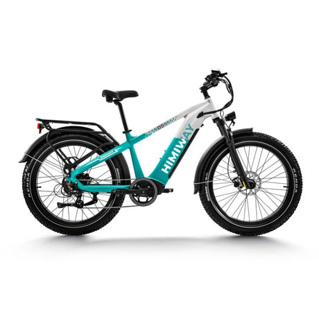HIMIWAY D5 (Zebra) 26" Fat Tire All-terrain Electric Bike 750W Motor 48V 20Ah Battery