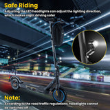 HONEYWHALE E9 8.5" Foldable Electric Scooter 350W Motor 36V 7.5Ah Battery (ABE)