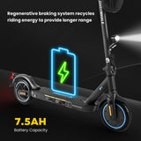 HONEYWHALE E9 8.5" Foldable Electric Scooter 350W Motor 36V 7.5Ah Battery (ABE)