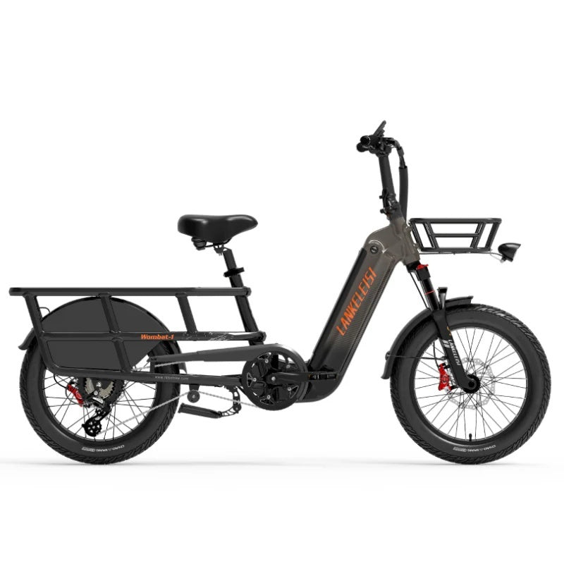 LANKELEISI Wombat-1 20" Cargo Electric Bike 1000W Motor 48V 20Ah Battery