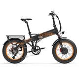LANKELEISI X2000 MAX 20" Foldable Electric Bike 2000W Dual Motor 48V 20Ah Battery