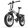 LANKELEISI X2000 MAX 20" Foldable Electric Bike 2000W Dual Motor 48V 20Ah Battery