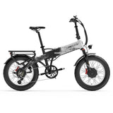 LANKELEISI X2000 MAX 20" Foldable Electric Bike 2000W Dual Motor 48V 20Ah Battery