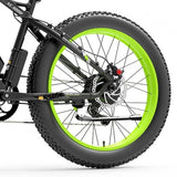 LANKELEISI XC4000 26" Fat Tire Electric Mountain Bike 1000W Motor 48V 17.5Ah Battery