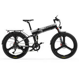 LANKELEISI XT750 Sports 26" Folding Electric Bike 500W Motor 48V 12.8Ah Battery