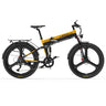 LANKELEISI XT750 Sports 26" Folding Electric Bike 500W Motor 48V 12.8Ah Battery