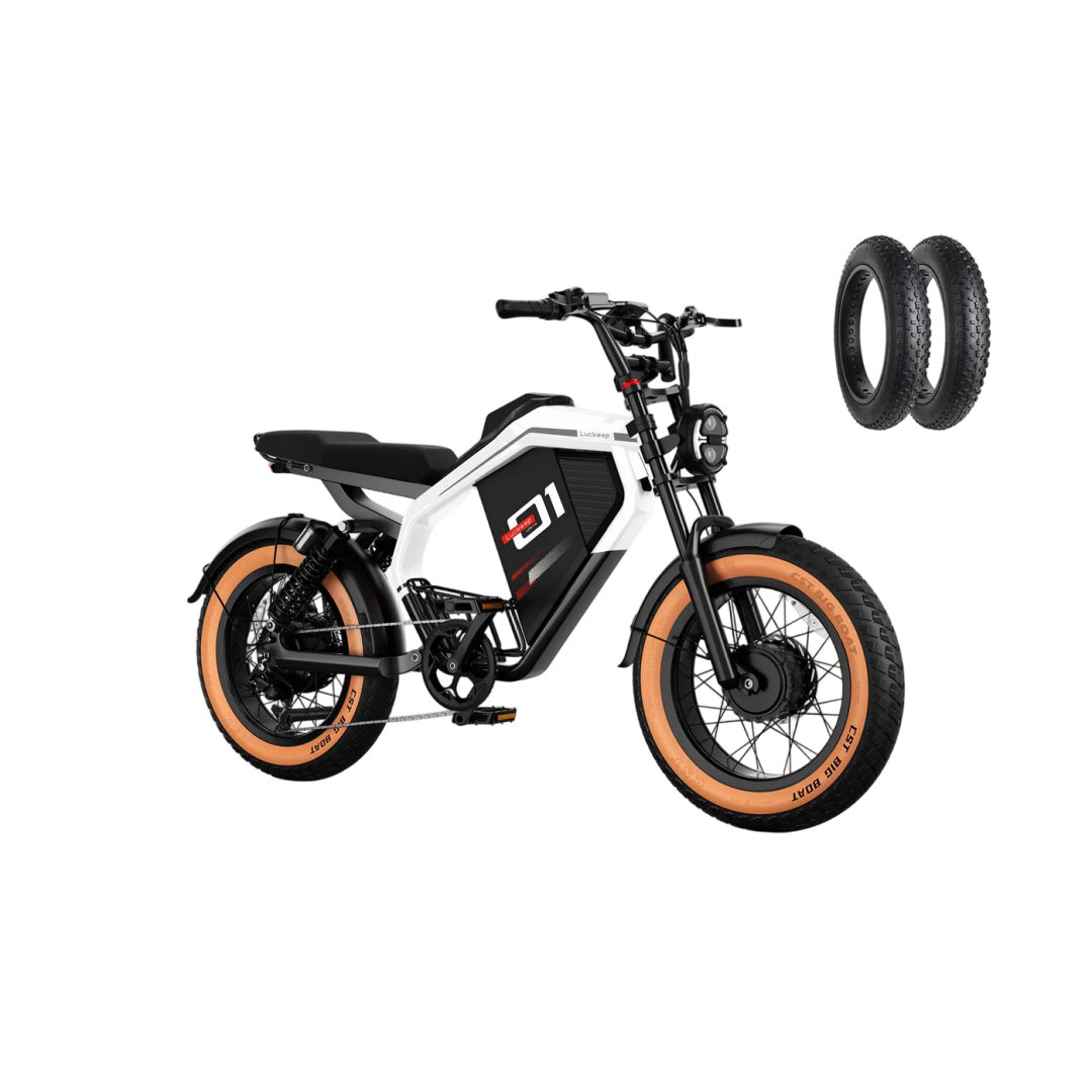 LUCKEEP M5 Ultra 20" Off Road Electric Bike 2*1000W Dual Motors 52V 40Ah Battery(US Version)