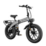 LUCKEEP X1 20" Folding Electric Bike 1000W(1500W Peak) Motor 48V 15Ah Battery