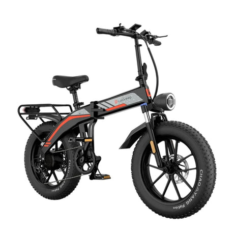 LUCKEEP X1 20" Folding Electric Bike 1000W(1500W Peak) Motor 48V 15Ah Battery