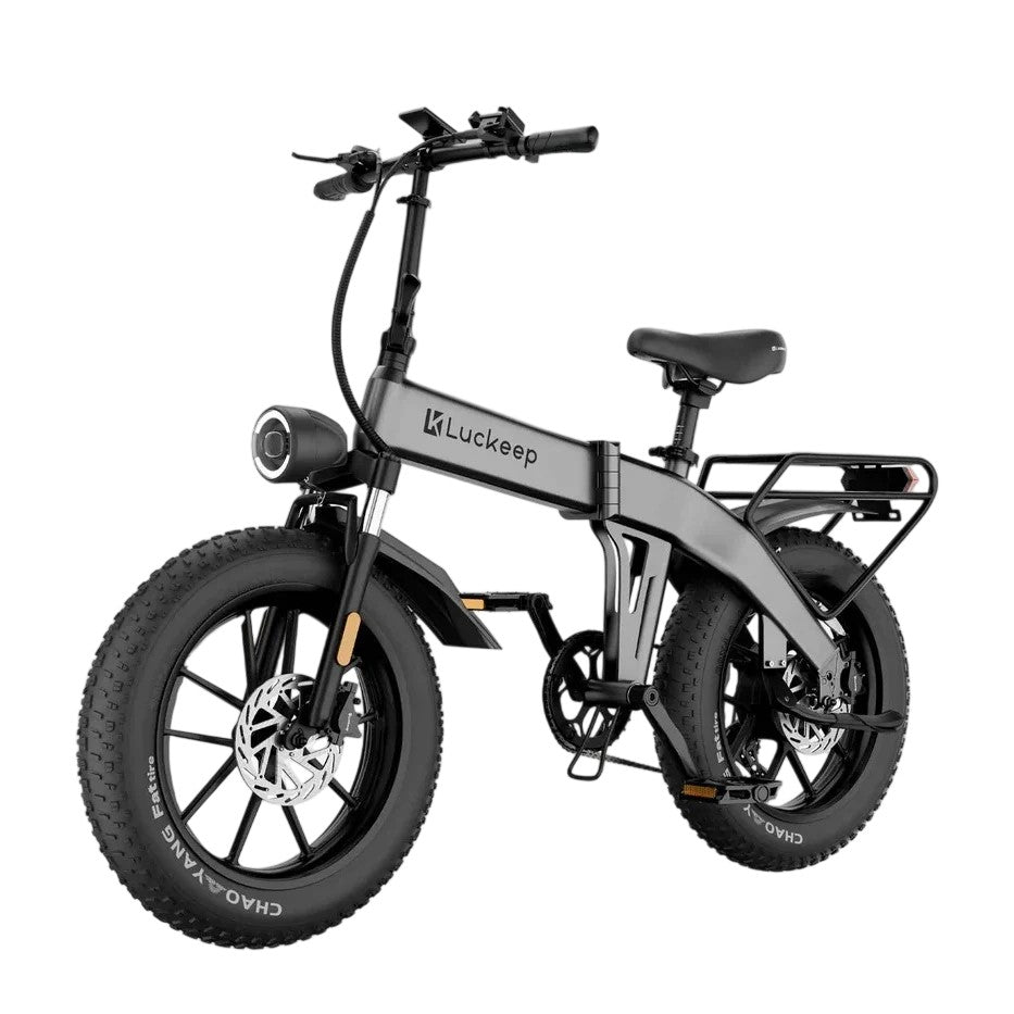 LUCKEEP X1 20" Folding Electric Bike 1000W(1500W Peak) Motor 48V 15Ah Battery