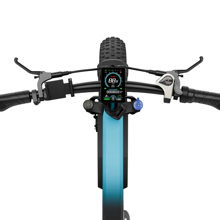LUCKEEP X1 20" Folding Electric Bike 1000W(1500W Peak) Motor 48V 15Ah Battery