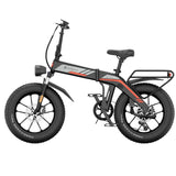 LUCKEEP X1 20" Folding Electric Bike 1000W(1500W Peak) Motor 48V 15Ah Battery