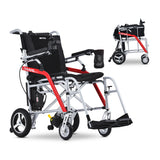 METRO MOBILITY ITRAVEL LITE 10" 4 Wheel Mobility Electric Wheelchairs 300W Motor 24V 10Ah Battery (Airplane-friendly)