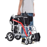 METRO MOBILITY ITRAVEL LITE 10" 4 Wheel Mobility Electric Wheelchairs 300W Motor 24V 10Ah Battery (Airplane-friendly)