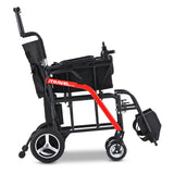 METRO MOBILITY ITRAVEL LITE 10" 4 Wheel Mobility Electric Wheelchairs 300W Motor 24V 10Ah Battery (Airplane-friendly)