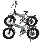 PVY Z20 Plus Fat Tire Electric Folding  Bike 1000W Motor Combo