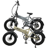 PVY Z20 Plus Fat Tire Electric Folding  Bike 1000W Motor Combo