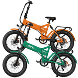 PVY Z20 Plus Fat Tire Electric Folding  Bike 1000W Motor Combo